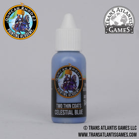 Celestial Blue Paint - Two Thin Coats