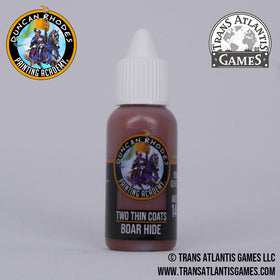Boar Hide Paint - Two Thin Coats