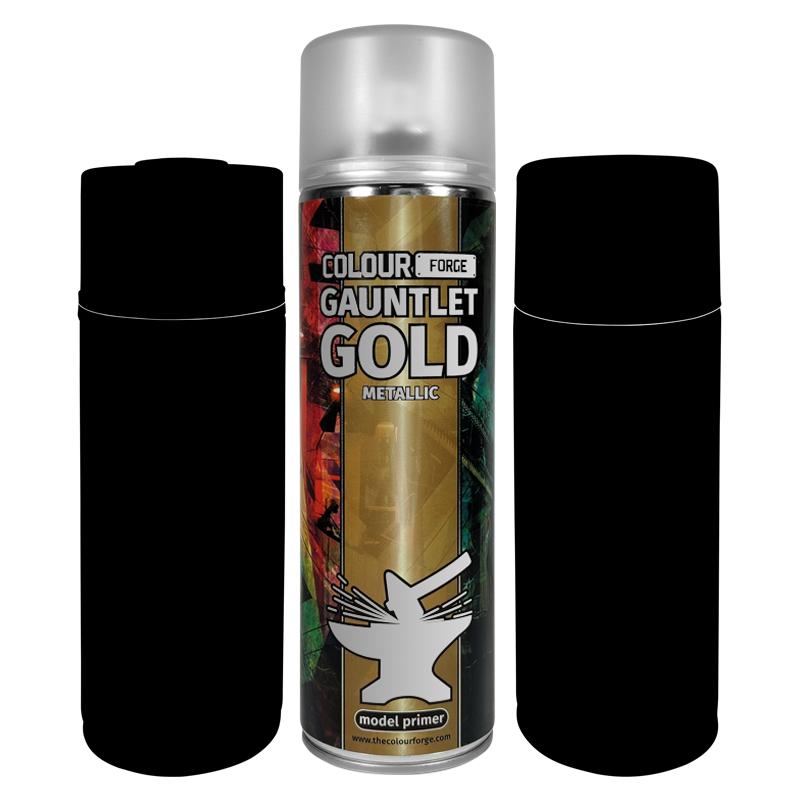 Colour Forge Spray Paint: Gauntlet Gold (500ml)