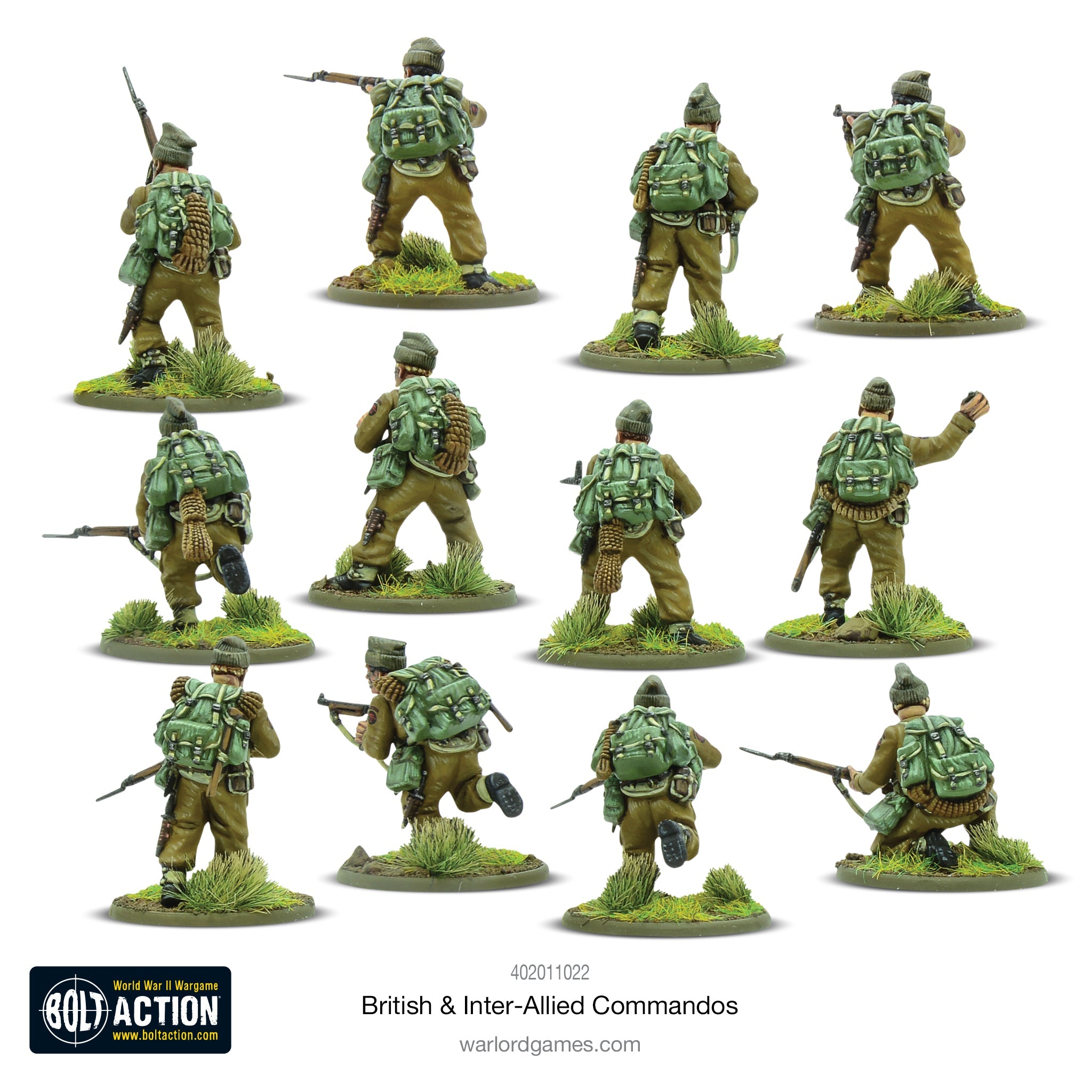 British & Inter-Allied Commandos - Bolt Action