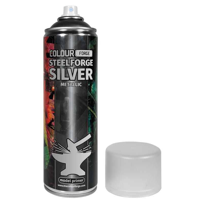 Colour Forge Spray: Steelforge Silver (500ml)