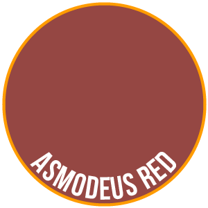 Asmodeus Red Paint - Two Thin Coats