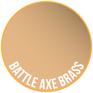 Battle Axe Brass Paint - Two Thin Coats - 0