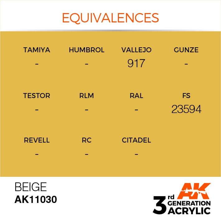 AK Interactive 3g Beige 17ml