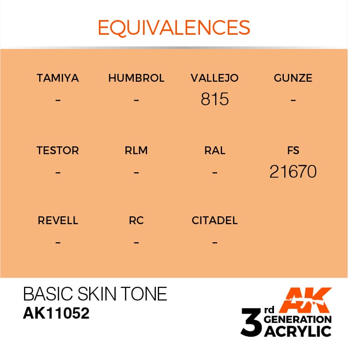 AK Interactive 3g Basic Skin Tone 17ml