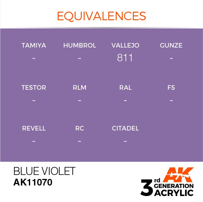 AK Interactive 3g Blue Violet 17ml