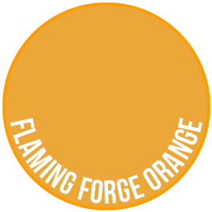 Flaming Forge Orange Paint - Two Thin Coats