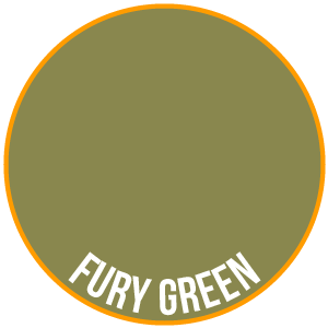 Fury Green Paint - Two Thin Coats - 0