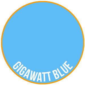 Gigawatt Blue Paint - Two Thin Coats - 0