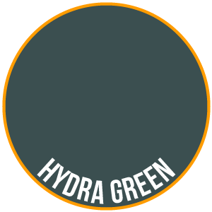 Hydra Green Paint - Two Thin Coats - 0