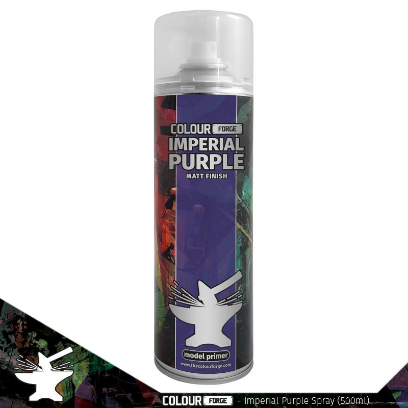 Colour Forge Spray Paint: Imperial Purple (500ml)