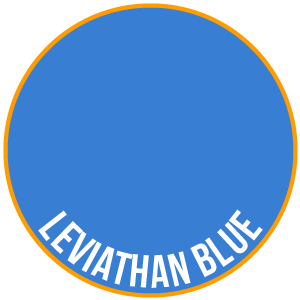 Leviathan Blue Paint - Two Thin Coats