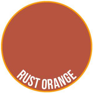 Rust Orange Paint - Two Thin Coats - 0