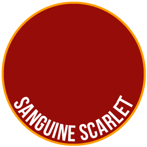Sanguine Scarlet Paint - Two Thin Coats - 0