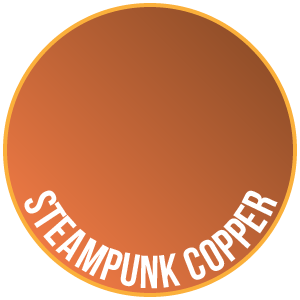 Steampunk Copper Paint - Two Thin Coats - 0