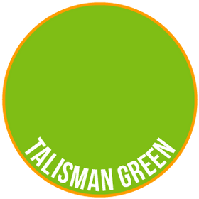 Talisman Green Paint - Two Thin Coats - 0