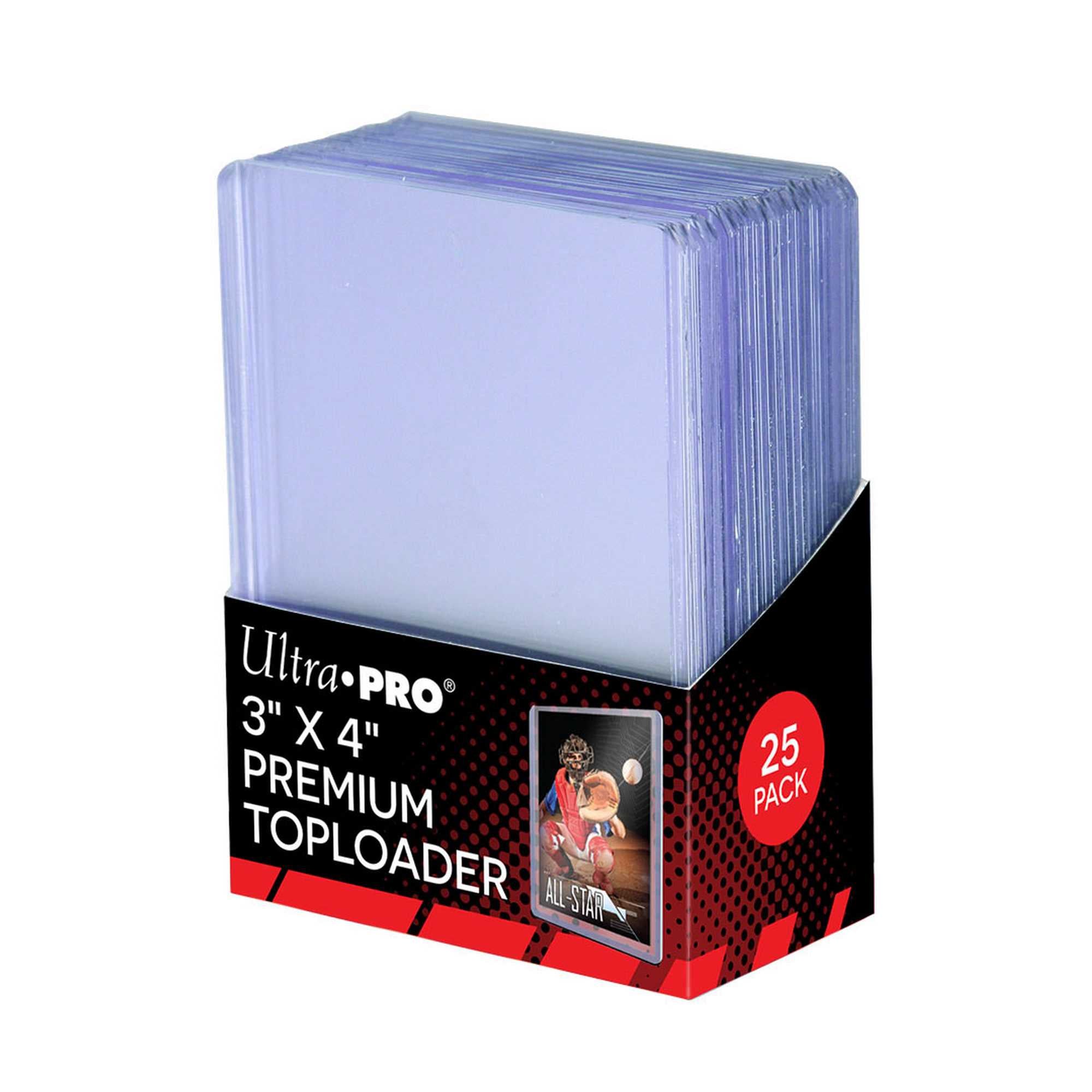 Ultra Pro 3in x 4in Super Clear Premium Toploader (25 ct)