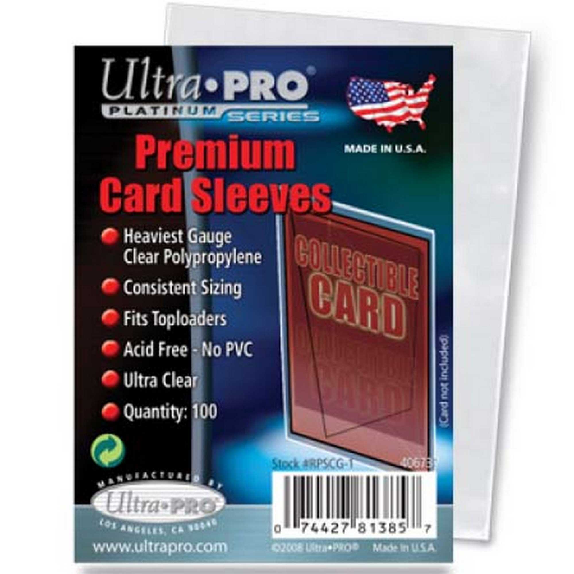 ultra pro card sleeves uk Ultra Pro Premium Card Sleeves (100ct)