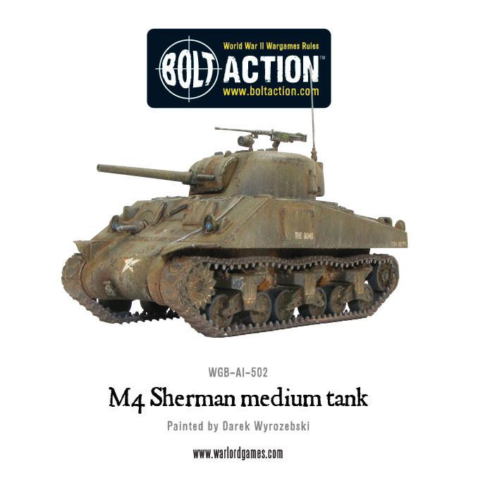 M4 Sherman Medium Tank (Plastic) - 0