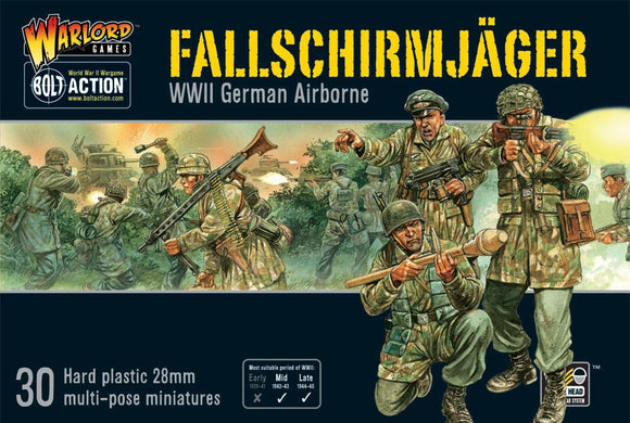 Fallschirmjager (Plastic Box) - Bolt Action