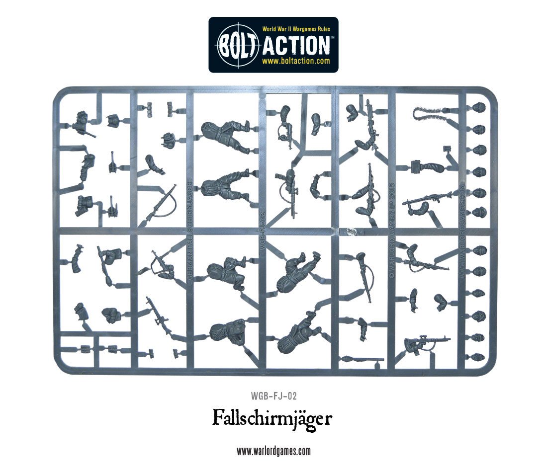 Fallschirmjager (Plastic Box) - Bolt Action