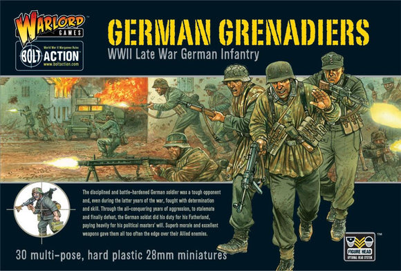 German Grenadiers Plastic Box Set - Bolt Action