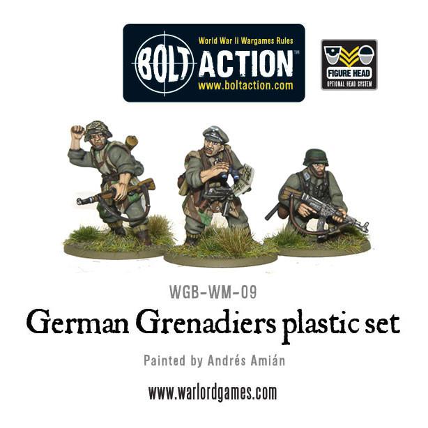 German Grenadiers Plastic Box Set - Bolt Action