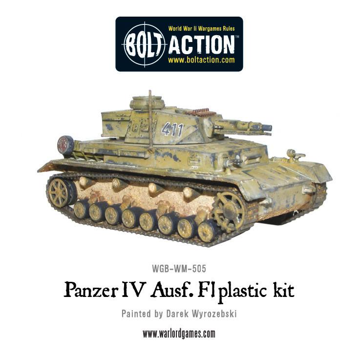 Panzer IV Ausf. F1/G/H Medium Tank (Plastic) - Bolt Action - 0