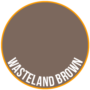Wasteland Brown Paint - Two Thin Coats - 0