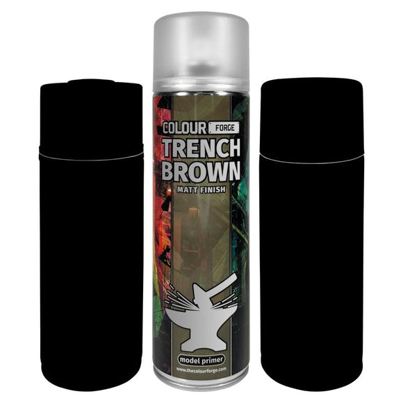 Colour Forge Spray Paint: Trench Brown (500ml)