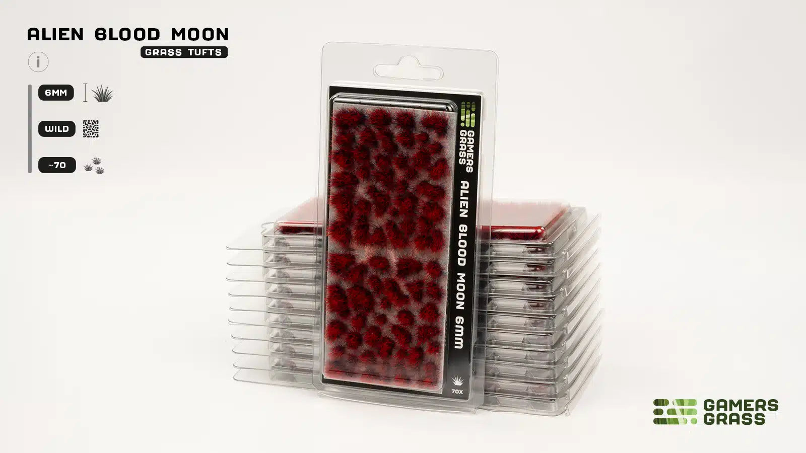 Alien Blood Moon 6mm Tufts (Wild) - Gamers Grass