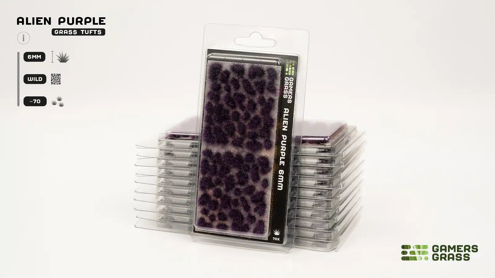 Alien Purple 6mm Tufts (Wild) - Gamers Grass