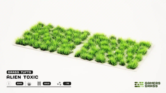 Alien Toxic 6mm Tufts (Wild) - Gamers Grass