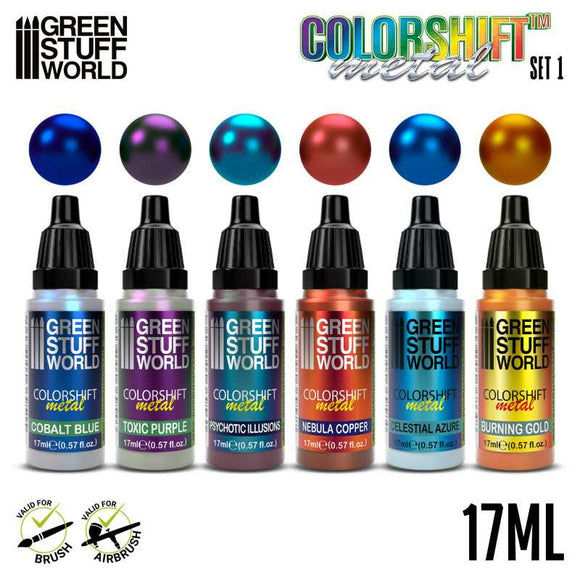 Chameleon Acrylic Paint Set 1 - Green Stuff World