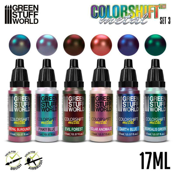 Chameleon Acrylic Paint Set 3 - Green Stuff World