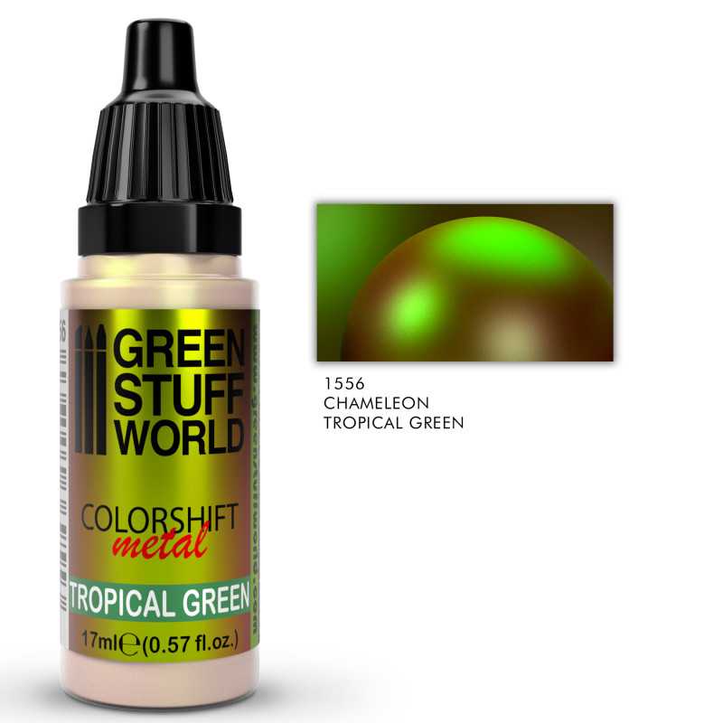 Chameleon Tropical Green Paint - Green Stuff World