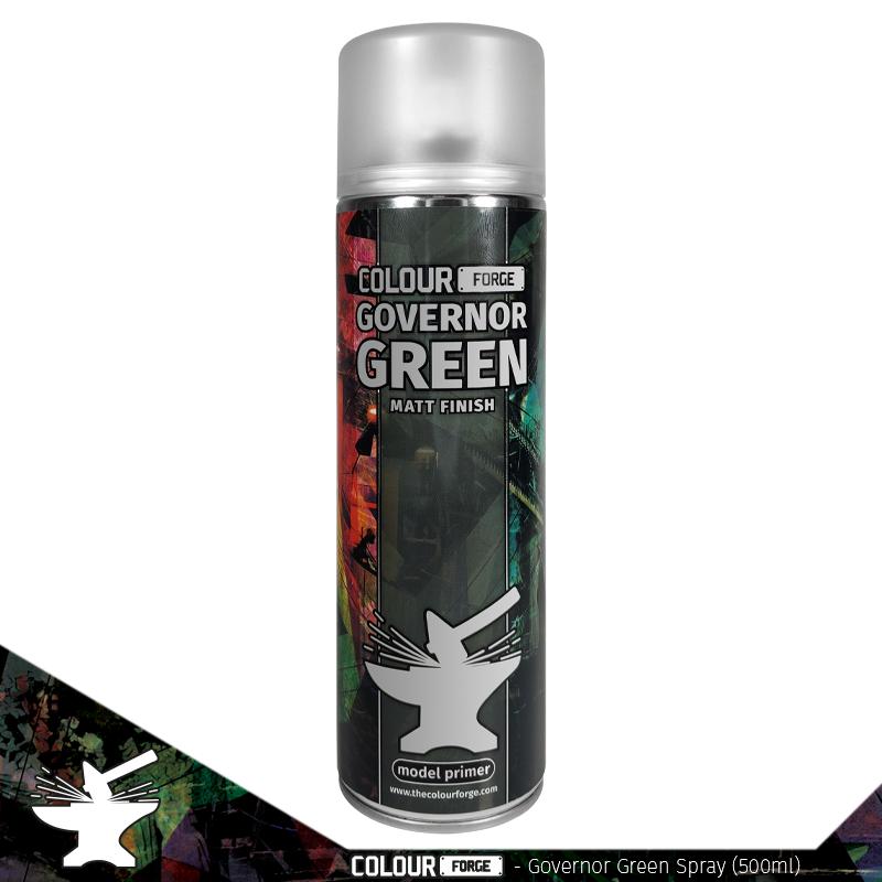 Colour Forge Spray Paint: Governor Green (500ml)