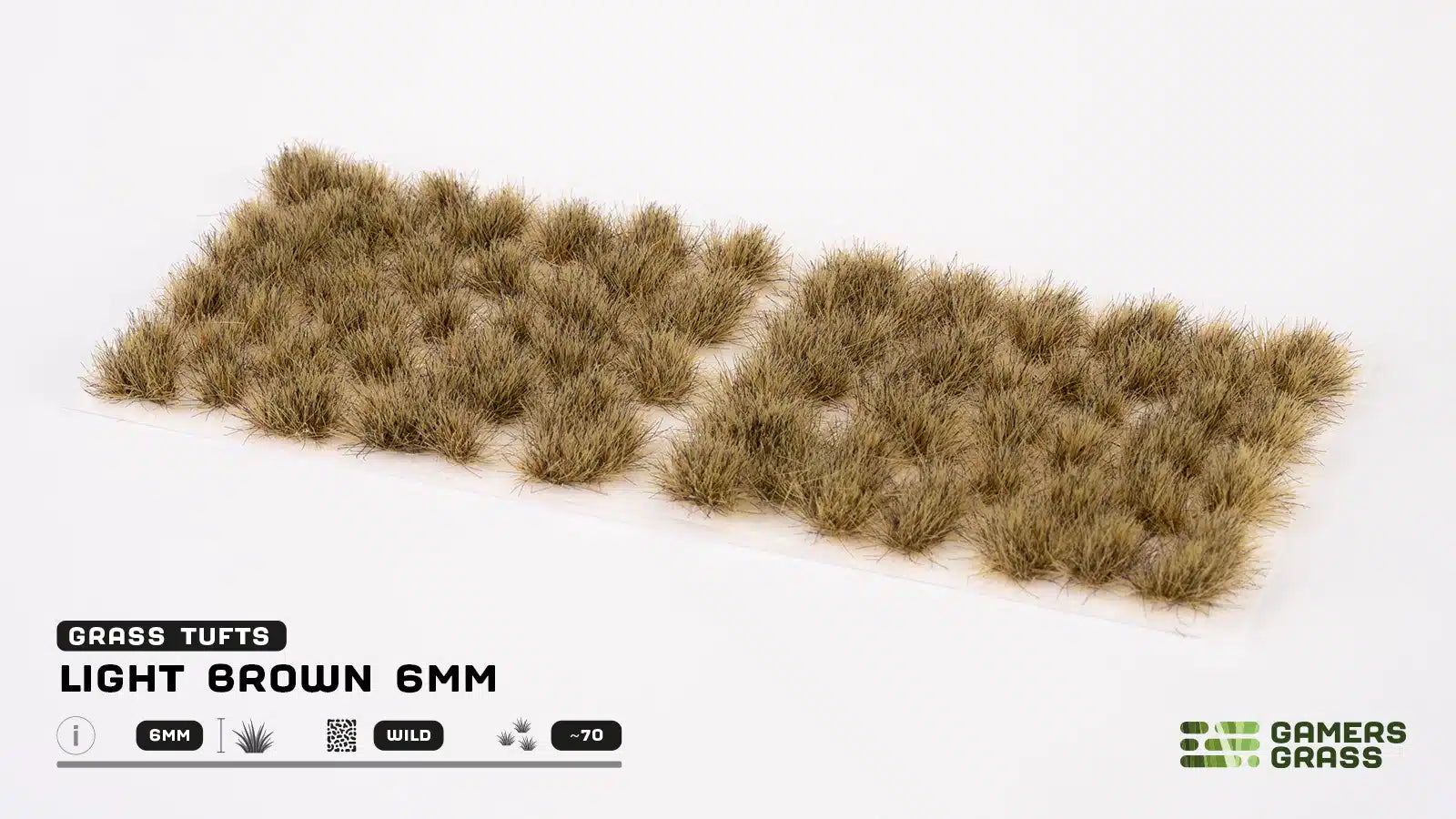 Light Brown 6mm Tufts (Wild) - Gamers Grass - 0