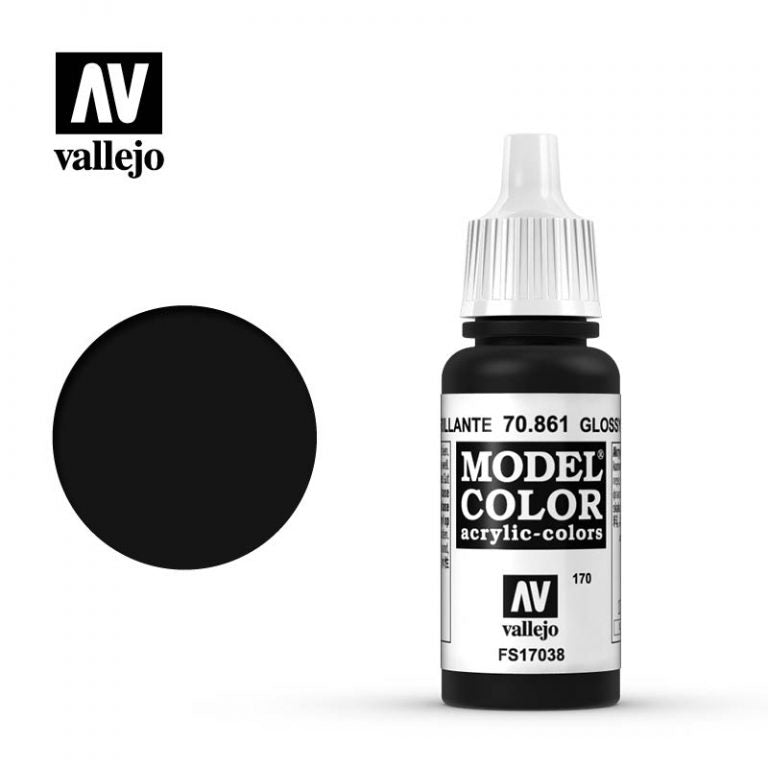 Glossy Black - Vallejo Model Color