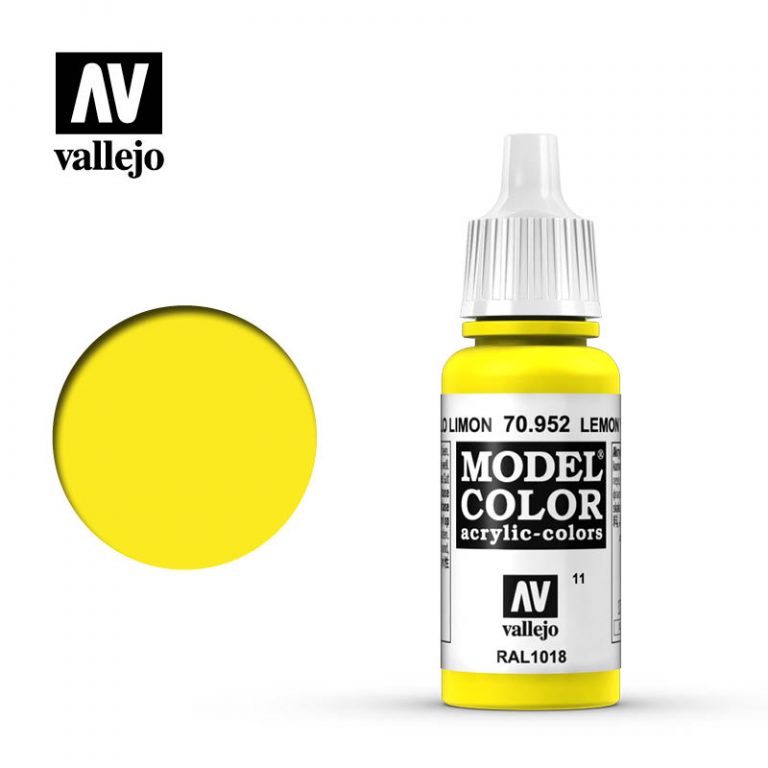 Lemon Yellow - Vallejo Model Color