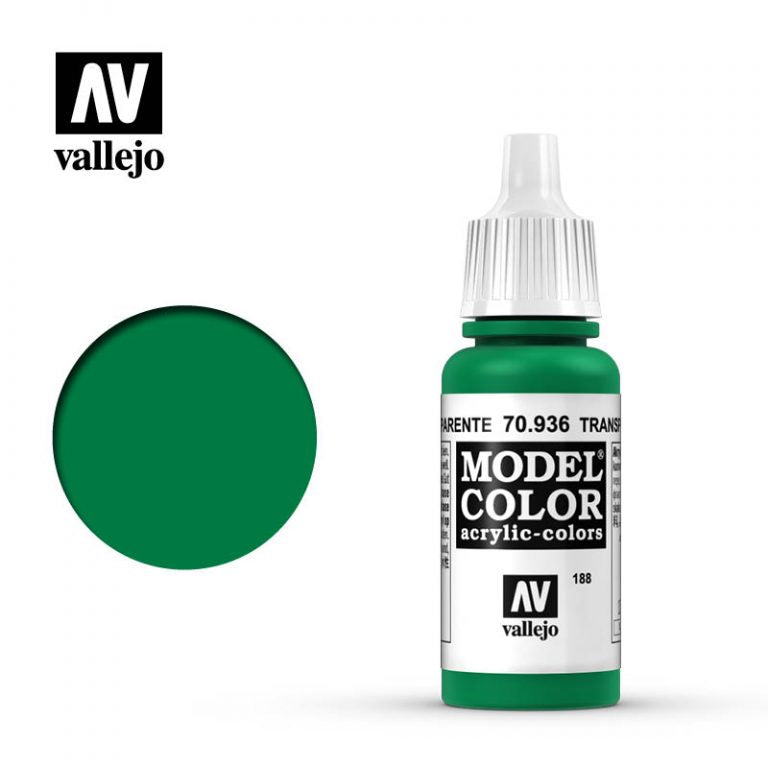Transparent Green - Vallejo Model Color