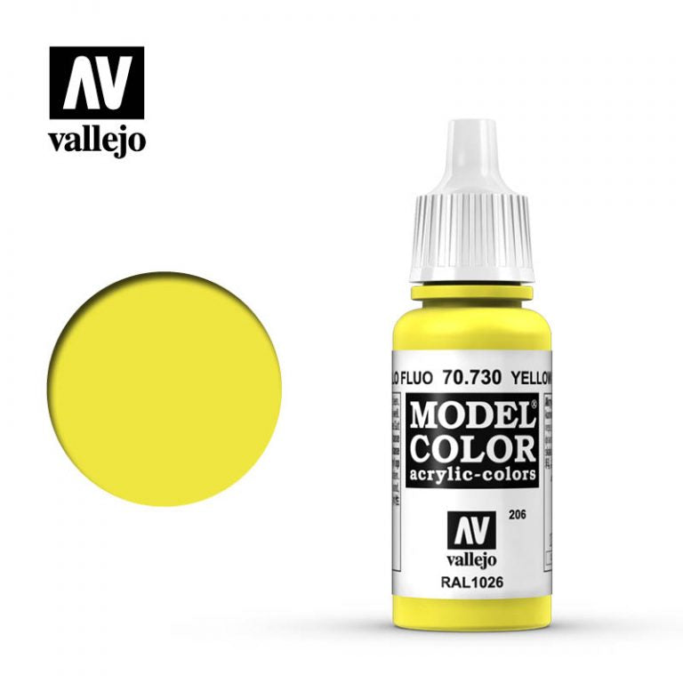 Fluorescent Yellow - Vallejo Model Color