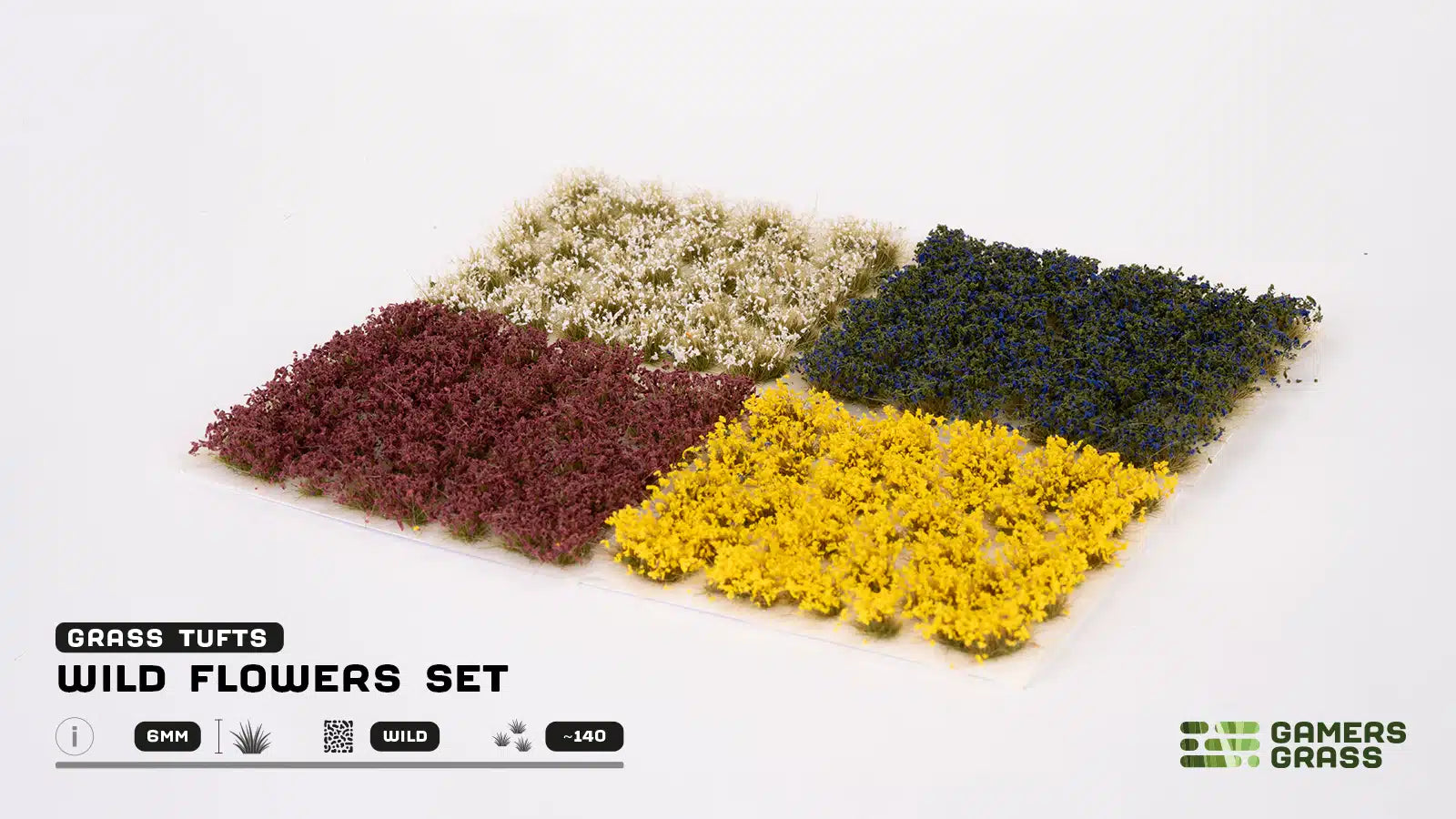 Wild Flowers Set Tufts (Wild) - Gamers Grass - 0