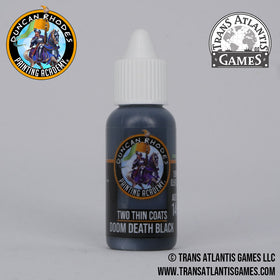 Doom Death Black Paint - Two Thin Coats