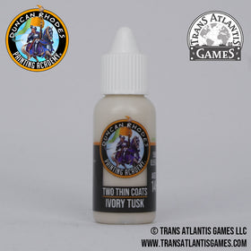 Ivory Tusk Paint - Two Thin Coats