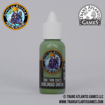 Goblinoid Green Paint - Two Thin Coats