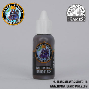 Druid Flesh Paint - Two Thin Coats