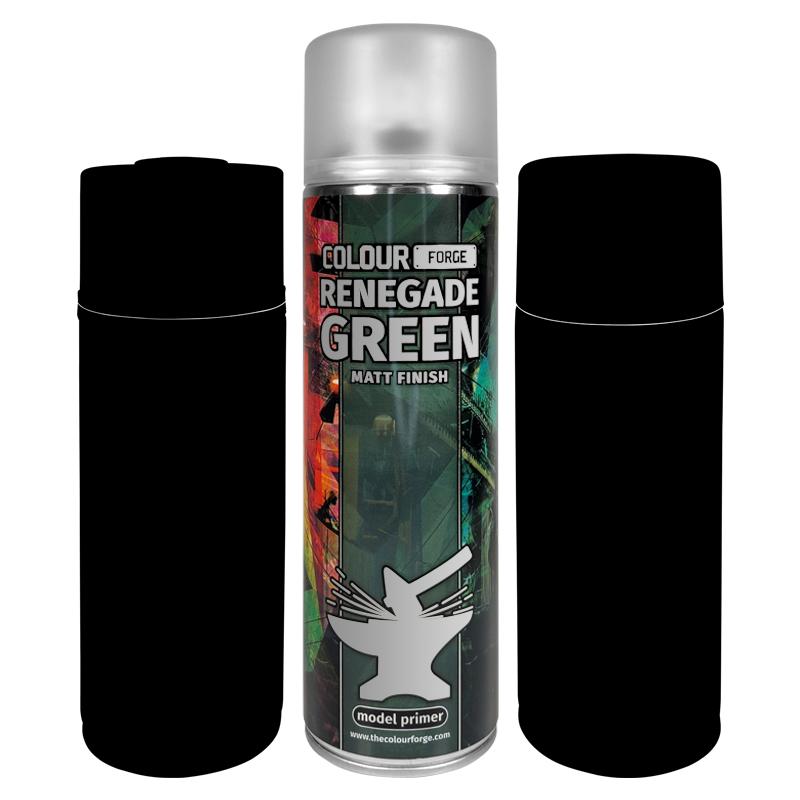 Colour Forge Spray Paint: Renegade Green (500ml)