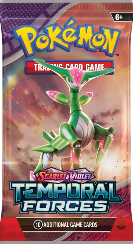 Pokemon TCG:  Scarlet & Violet 5 Temporal Forces Booster Pack (10 cards)