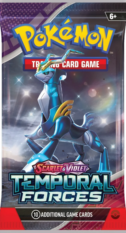 Pokemon TCG:  Scarlet & Violet 5 Temporal Forces Booster Pack (10 cards)